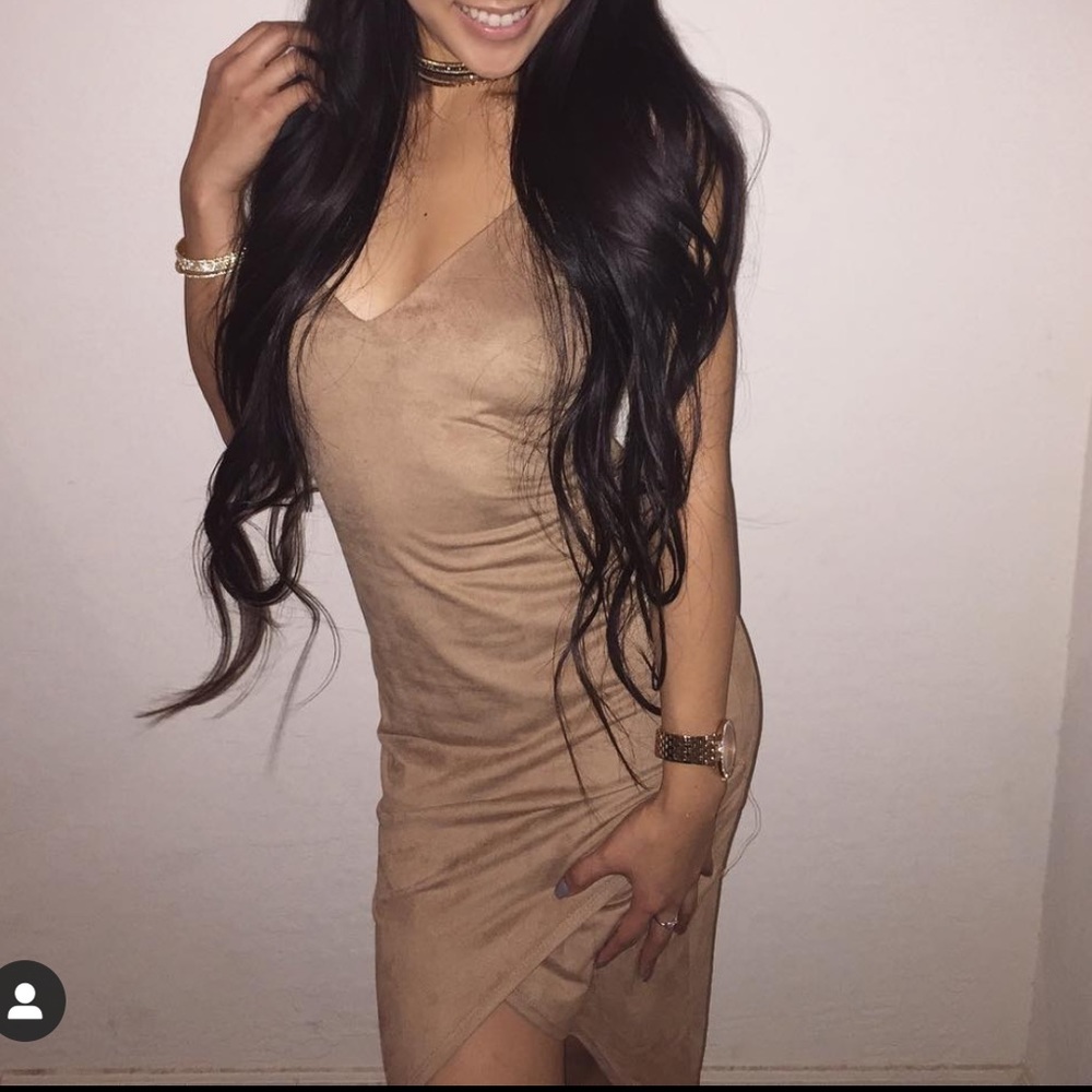 Suede Dress